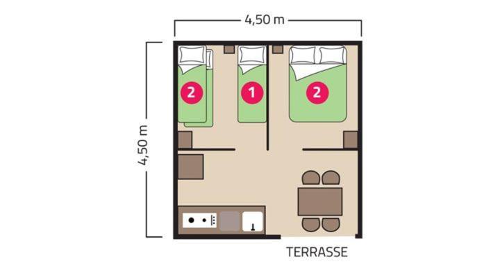 Camping Capfun La Breteche Les Épesses Habitación foto